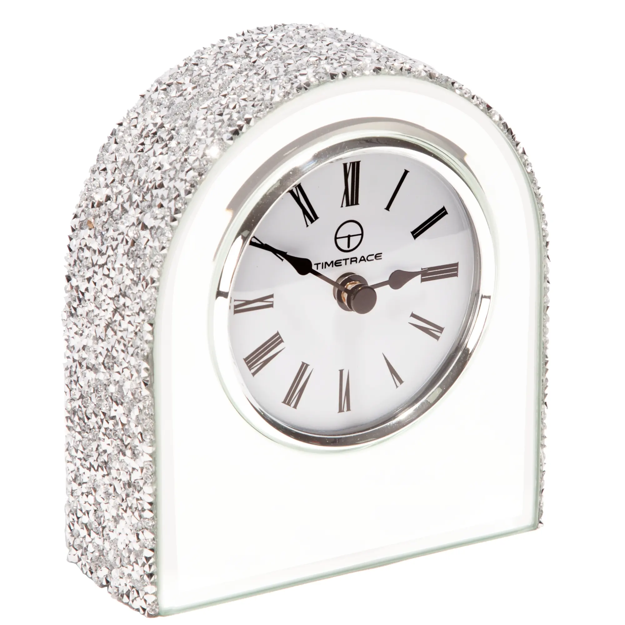 Crush Diamond Mantle Clock