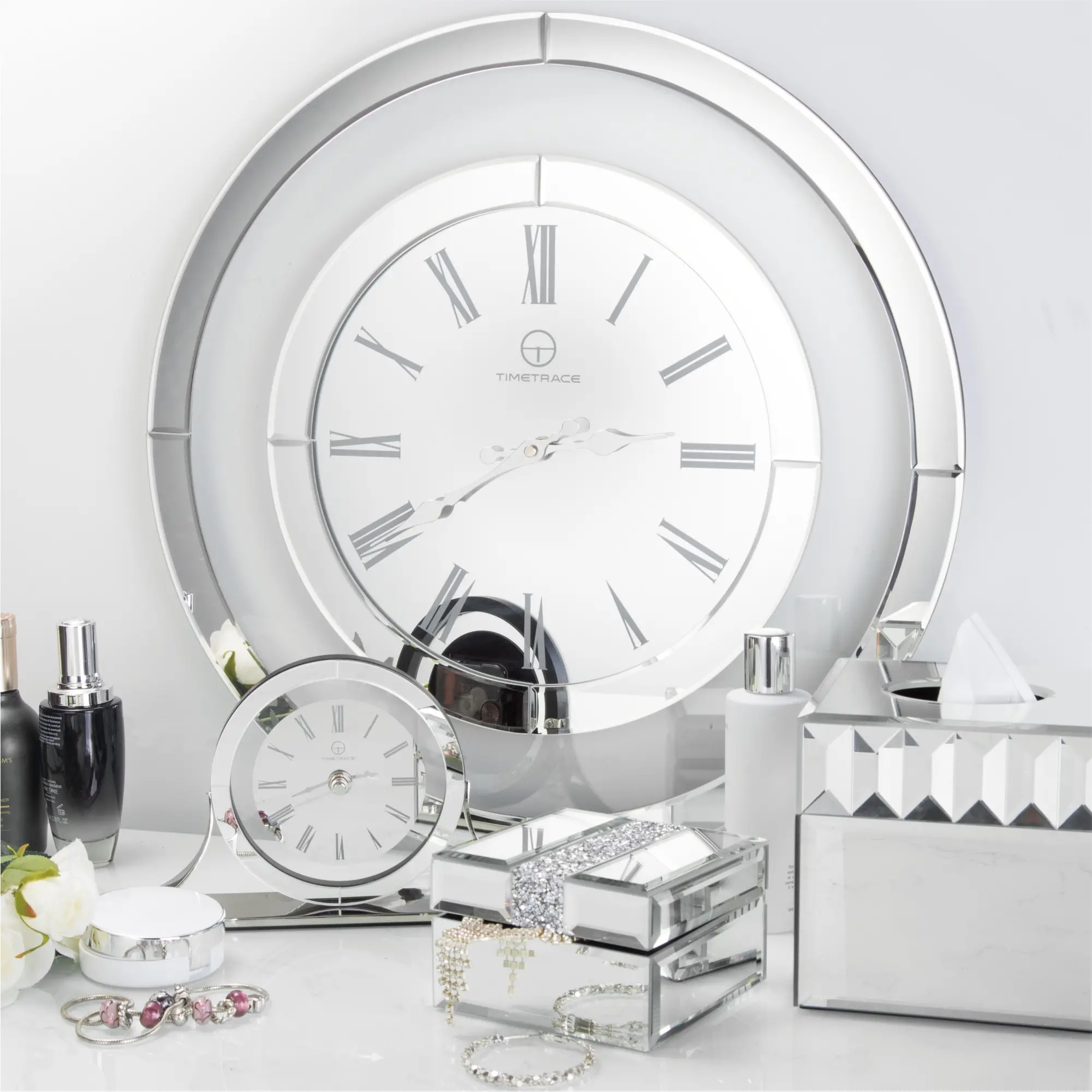 Mirror Wall Clock (2)