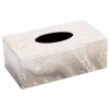 Rectangle Glass Tissue Box Cover