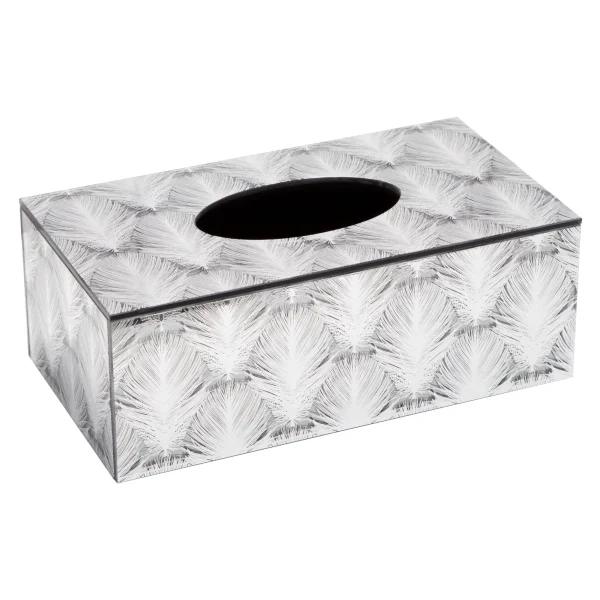 Rectangle Glass Tissue Box Cover(1)