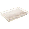 Gold Edge Printed Deco Glass Tray (3)
