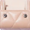 Single Slot Pink PU Leather Watch Roll Travel Case-WR004 (2)
